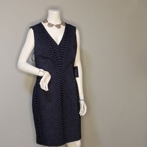TOMMY HILFIGER SNAKESKIN PATTERN DRESS